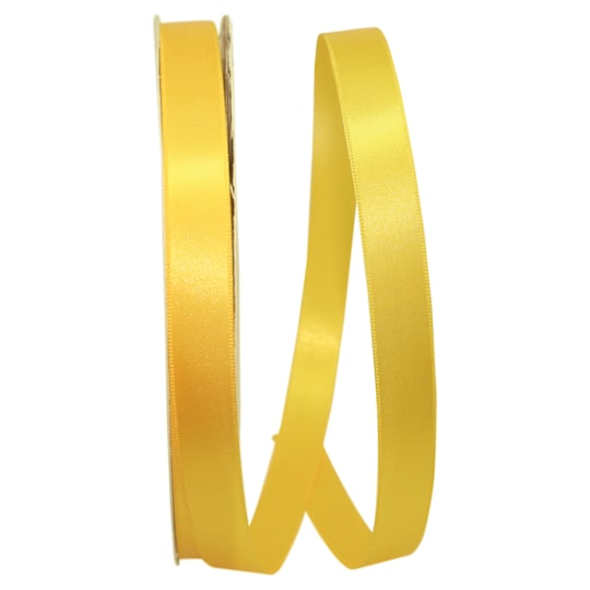 JAM Paper 5/8" x 100yd. Double Face Satin Allure Ribbon